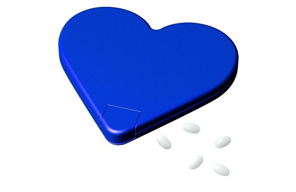 Mint-Spender "Herz", blau