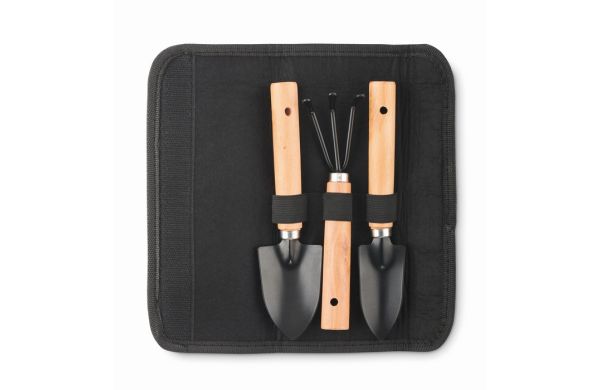 GRASS 3teiliges Gartenset - schwarz