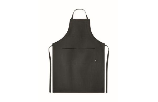 NAIMA APRON Hanf Küchenschürze 200g/m² - schwarz