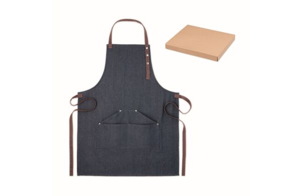 DENIPUR Küchenschürze Denim 240 g/m² - blau