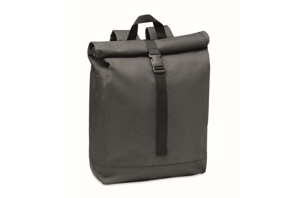 UDINE Rucksack 600D RPET - schwarz