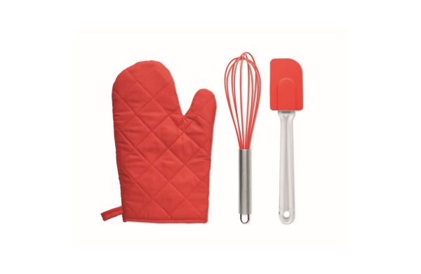 DATEKI Backzubehör-Set - rot