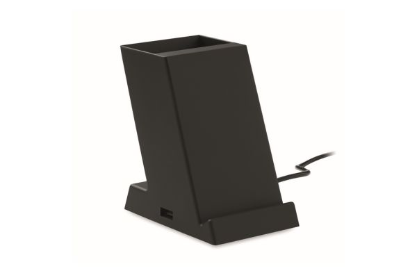 BLOCK Kabelloses Ladegerät 15W ABS - schwarz