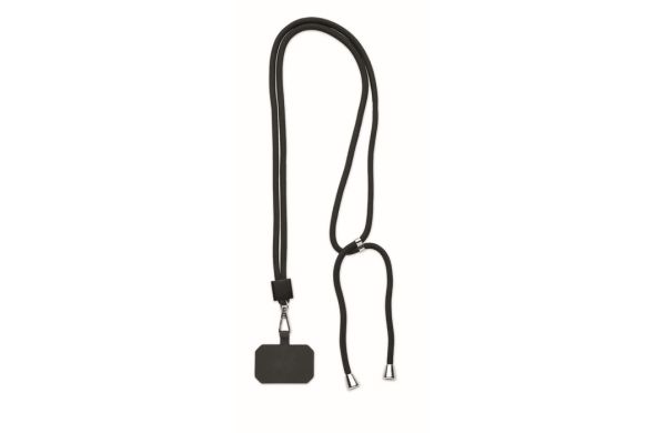 NONETTE RPET-Lanyard - schwarz