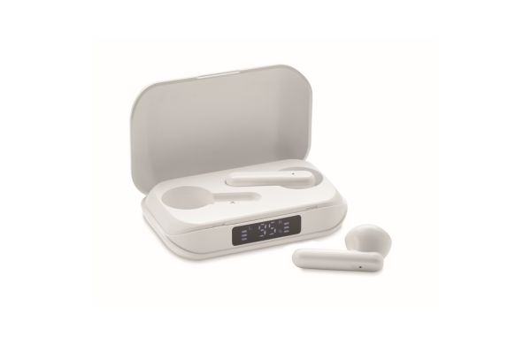 QUAVER TWS-Ohrhörer recyceltes ABS - weiß