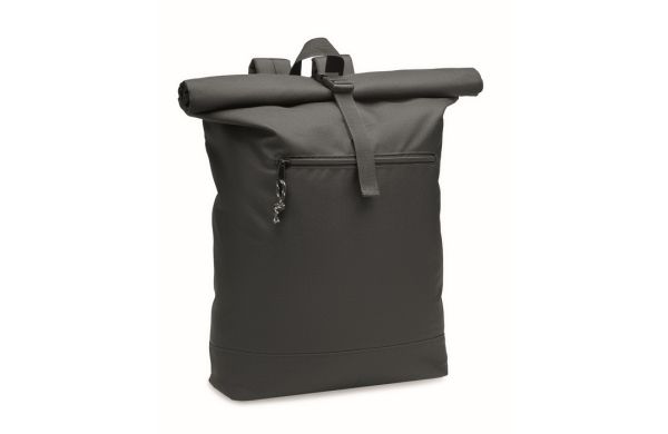 NAPA Rolltop-Rucksack 600D RPET - schwarz