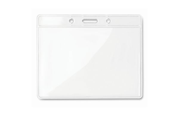 BADGY Transparente Kartenhülle - transparent