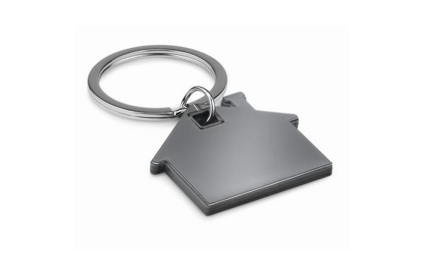IMBA Schlüsselring Haus - schwarz