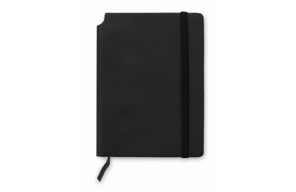 SOFTNOTE Notizbuch mit PU Cover - schwarz