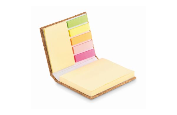 VISIONCORK Notizblock-Set mit Kork - beige