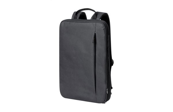 Noria Ausziehbarer RPET Rucksack, schwarz