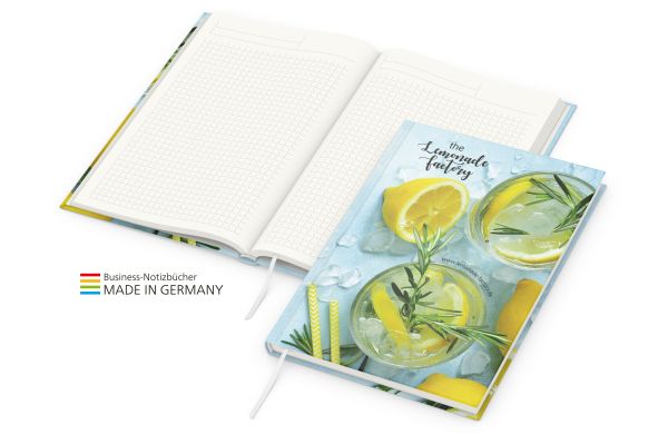 Note-Book Cover-Star Recycling-Matt green+blue