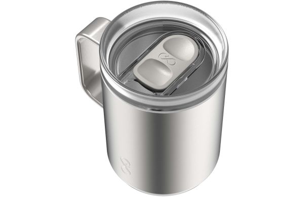 Ocean Bottle 350 ml vakuumisolierter Reisebecher, mittelgrau