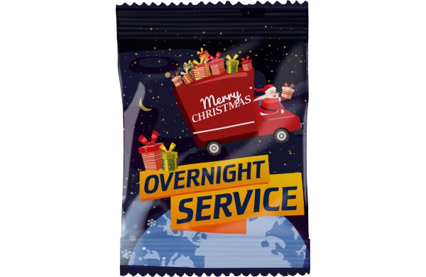 Overnight Fruchtgummi-Weihnachtsmischung