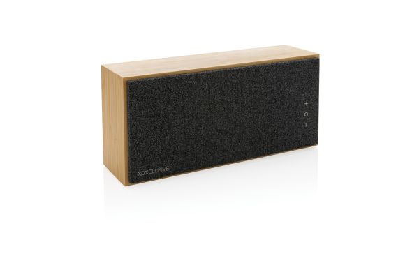 Wynn 20W kabelloser Bambus Lautsprecher/braun