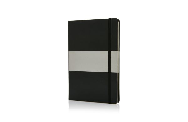 Deluxe Hardcover A5 Notizbuch/schwarz