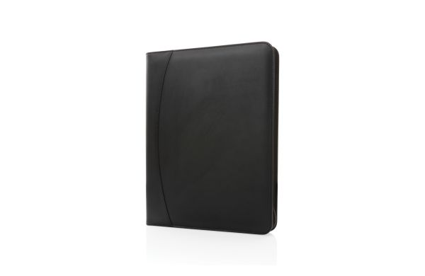RCS rPU Deluxe Tech Portfolio mit Reißverschluss/schwarz