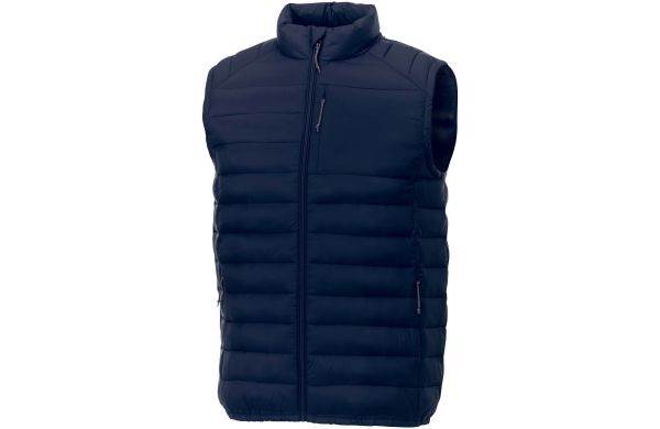 Pallas GRS recycelter wattierter Bodywarmer für Herren, navy, XS
