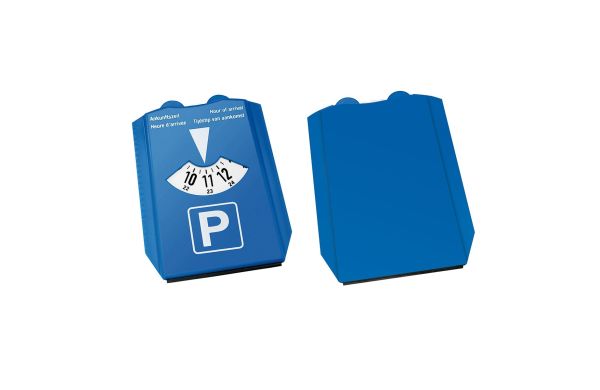 Parkscheibe Alpha Duo_ blau_ blau_ blau