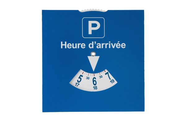 Parkscheibe für Frankreich, blau