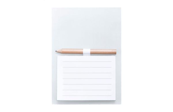 Pecfri Magnetischer Notizblock, weiss