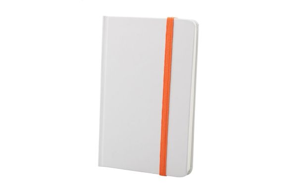 Pendula A6 Notizbuch, orange/weiss