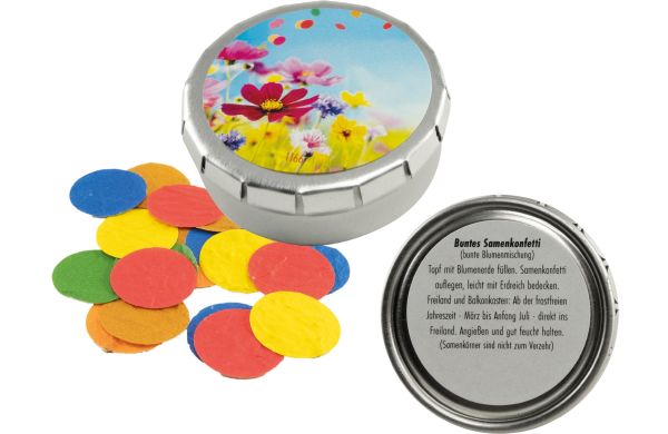 Pflanzdöschen Samenkonfetti