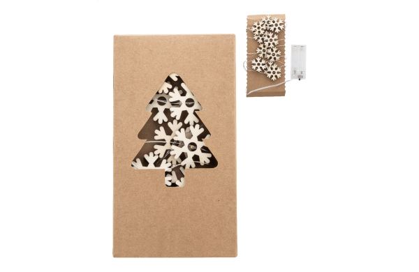 Polaris Weihnachtslichterkette, natur