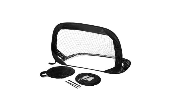 PopUp-Tor "Kicko", 2 in 1, schwarz