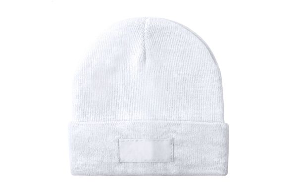 Pronsen Wintermütze, weiss