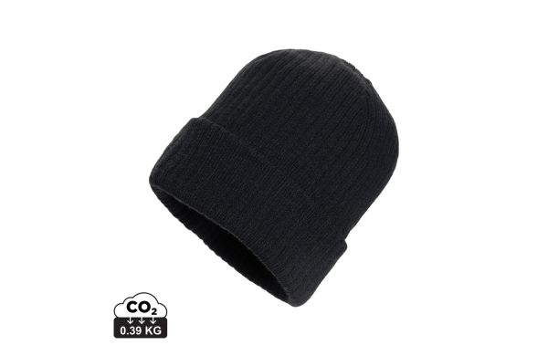 Pryor AWARE™ Polylana® Beanie mit Bündchen, schwarz
