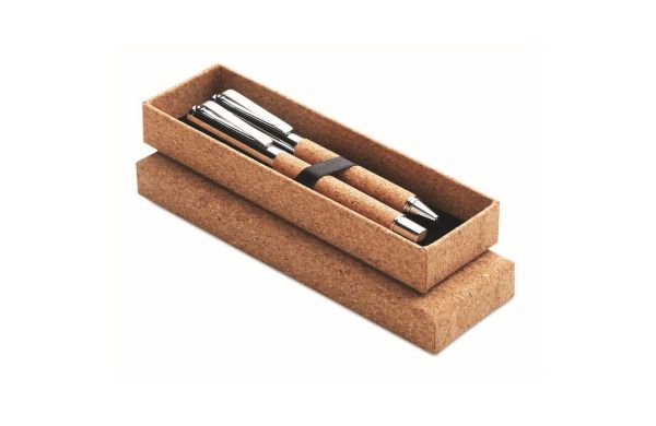 QUERCUS Schreibgeräte-Set Kork, holz