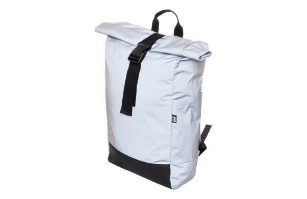 Reflektierender RPET Rucksack Lumiroll, silber