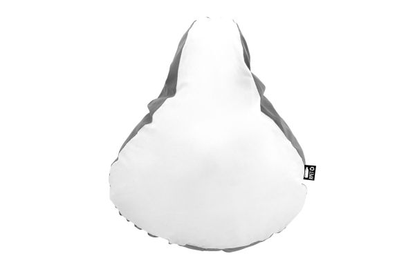 Reflektierender RPET Sattelüberzieher Lumiride, weiß