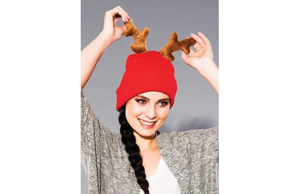 Rentier Strickmütze