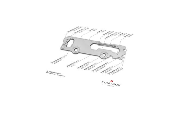 ROMINOX® Key Tool // Bus - 18 Funktionen