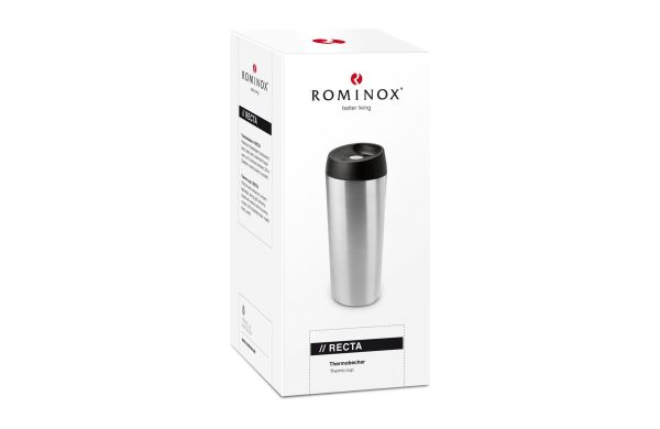 ROMINOX® Isolierbecher // Recta 500ml - Edelstahl