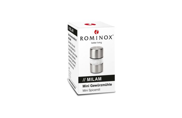 ROMINOX® Mini Salz- oder Pfeffermühle // Milam