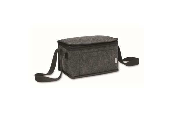FOOLER RPET-Filz-Kühltasche, steingrau