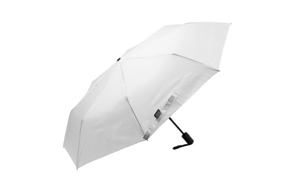 RPET-Taschenschirm Folcomp, weiß