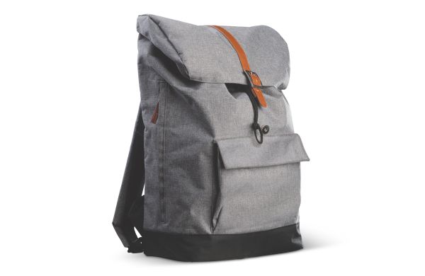 Rucksack Brixton polyester 300D 16L, grau - schwarz