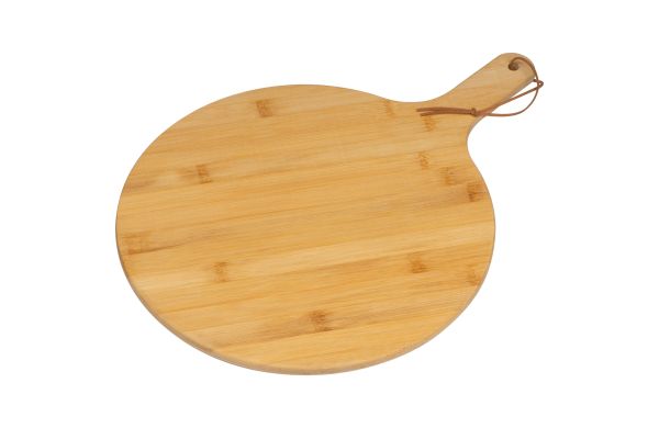 Rundes Pizza- und Servierbrett  - beige