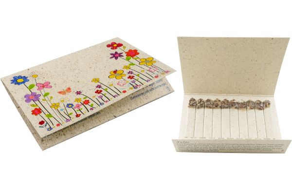 Samen-Booklet Sommerfreuden, bunte Blumenmischung