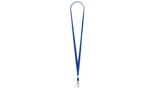 SchlüB-Lanyard Schlauch_ 15 mm_ blau