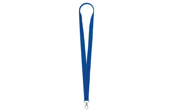 SchlüB-Lanyard Standard_ 20 mm_ blau