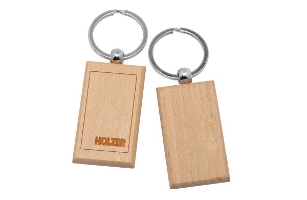 Schlüsselanhänger Holz