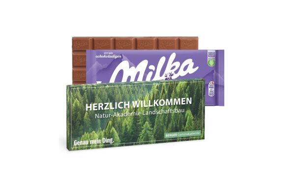 Schokolade von Milka, 100 g
