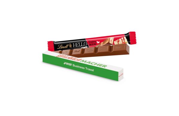 Schokoladen-Stick Lindt HELLO Klimaneutral FSC