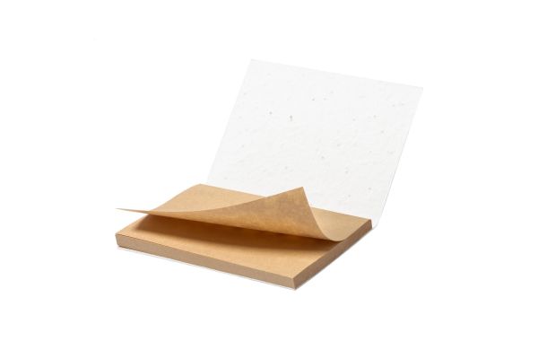 Semeno Note Saatpapier-Haftnotizblock, natur