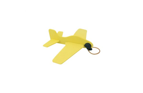 Shoop Flugzeug, gelb